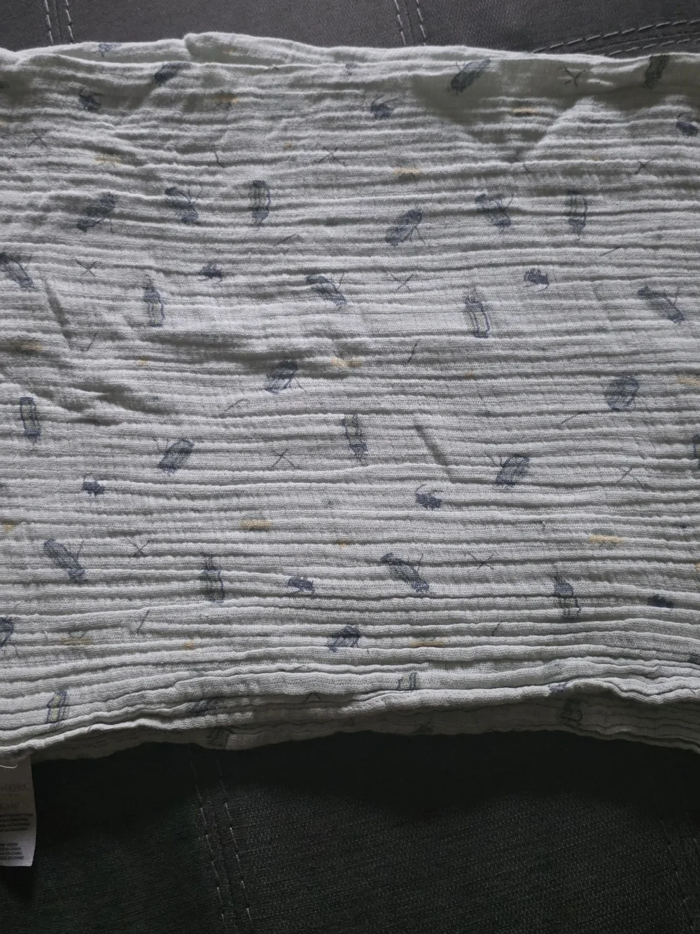 KYLE & DEENA 36x40 100% Cotton Muslin Swaddle Blanket